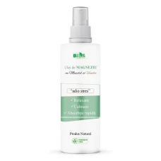 Ulei de Magneziu cu Musetel si Vanilie Adio Stres, 200 ml Bios Mineral Plant