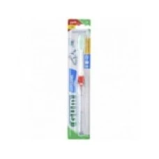 Periuta de Dinti Manuala, Gum, Travel 158, cu Peri Tratati cu Clorhexidina, Soft, Culoare Portocalie