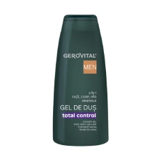 Gel de dus pentru barbati 3 in 1 Total Control, 400ml, Gerovital