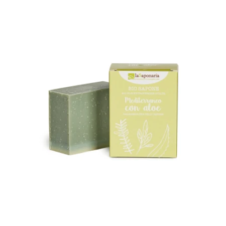Sapun solid cu aloe vera, 100g, La Saponaria
