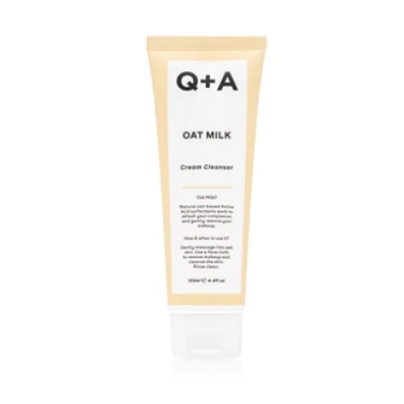 Crema demachianta cu lapte de ovaz, 125ml, Q+A