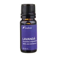 Ulei esential pur de lavanda (lavandula angustifolia), 10ml, Sabio
