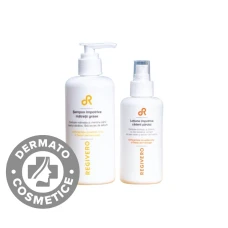 Pachet pentru ingrijirea parului anti-matreata Sampon 250ml + Lotiune 150ml, Regivero