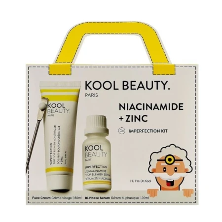 Set Niacinamide+ Zinc Imperfection, 1 bucata, Kool Beauty