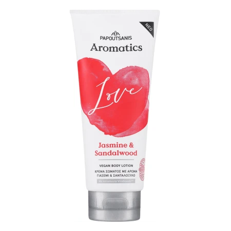 Lotiune de corp 100% vegana Love, 200ml, Aromatics