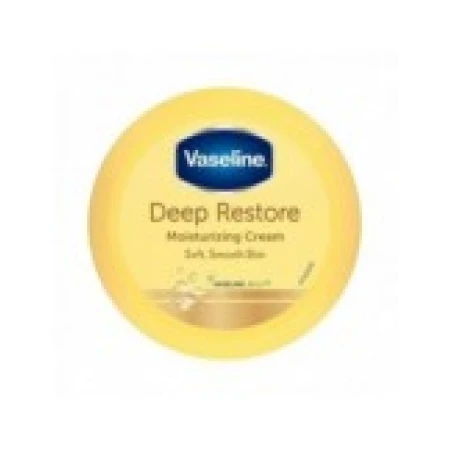 Crema de Corp, Vaseline, Deep Restore, cu Extract de Ovaz, Efect Hidratant si Calmant, 75ml