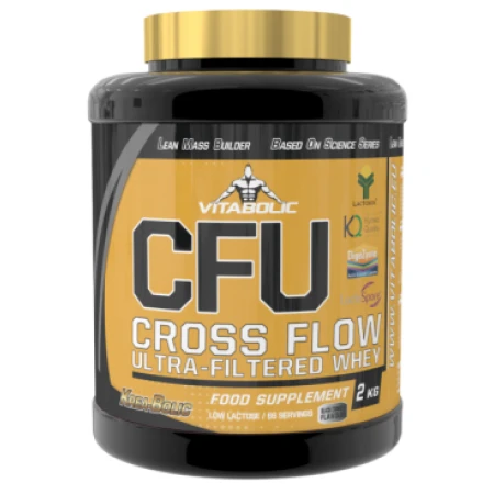 CFU Lean Mass Builder Whey Ciocolata, 2kg, Vitabolic