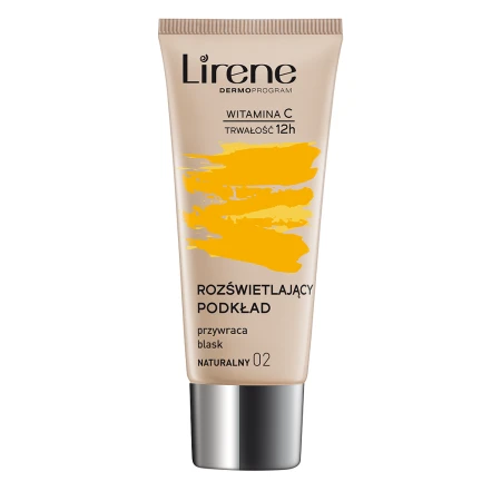 Fond de ten iluminator Natural 02, 30ml, Lirene