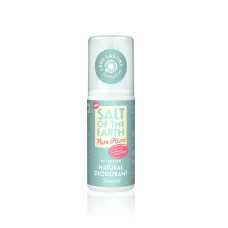 Deodorant spray cu pepene si castravete Salt Of The Earth Pure Aura, 100ml, Crystal Spring