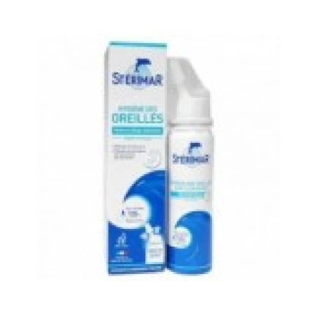 Spray Auricular, Sterimar, Curatarea Eficienta a Urechilor, Prevenirea Dopurilor de Ceara, Copii 3+ si Adulti, 50ml