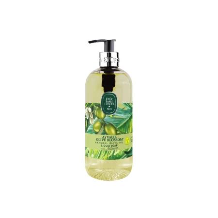 Sapun lichid cu ulei natural de masline Ayvalik Olive Blossom, 500ml, Eyup Sabri Tuncer