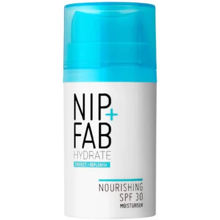 Crema de fata hidratanta cu SPF30, 50ml, NIP+FAB