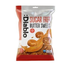 Drosuri fara zahar cu unt, 75g, Diablo