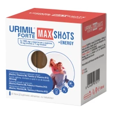 Urimil Forte Max Shots + Energy, 20 fiole, Naturpharma