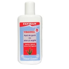 Apa de gura cu aloe si argila, 125ml, Favisan