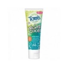 Pasta de Dinti, Tom's of Maine, Wicked Cool, Aroma Menta, Cu Fluor, Copii 8+ ani, 144gr