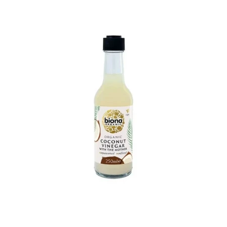 Otet de cocos nefiltrat, bio, 250ml, Biona