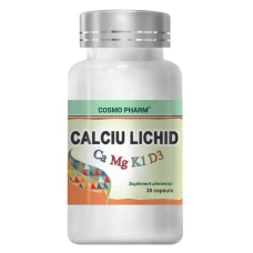 Calciu lichid, 30capsule, CosmoPharm
