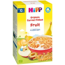 Fulgi de cereale ecologice cu fructe, 200g, Hipp