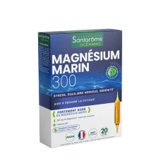 Magnesium Marin 300, 20 fiole, Santarome Bio