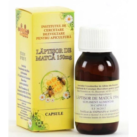 Laptisor matca,30capsule,Institutul Apicol