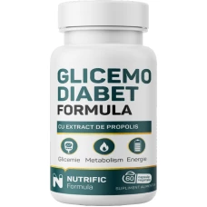 Glicemo Diabet Formula, 60 capsule, Nutrific
