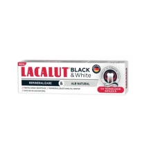 Pasta de dinti Black & White, 75ml, Lacalut