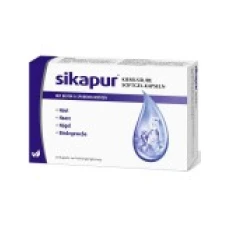 Supliment Alimentar, Sikapur, Silica sub forma de Acid Silicilic, pentru Par, Piele si Unghii Sanatoase, 30 capsule
