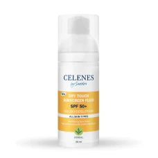Fluid protectie solara Dry Touch Herbal cu SPF 50+, 50ml, Celenes