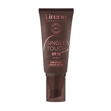 Fond de ten hidratant cu SPF50 01 Ivory Single Touch, 30ml, Lirene