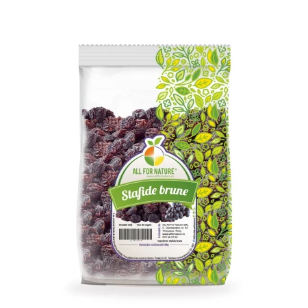 Stafide brune, All for Nature, 500 grame