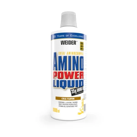 Aminoacizi lichizi cu aroma de cola Amino Power Liquid, 1000ml, Weider