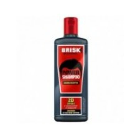 Sampon, Brisk, Power Shampoo, 2D Effect, cu Arginina impotriva Caderii Parului, 250ml
