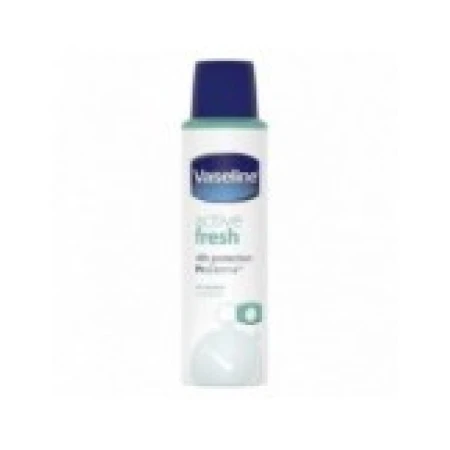 Antiperspirant Deodorant, Vaseline, Active Fresh, cu Proderma, Hipoalergenic, Protectie 48h, 150ml
