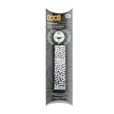 Panglica cu clips pentru suzeta Salt&Pepper, 1 bucata, LOVI