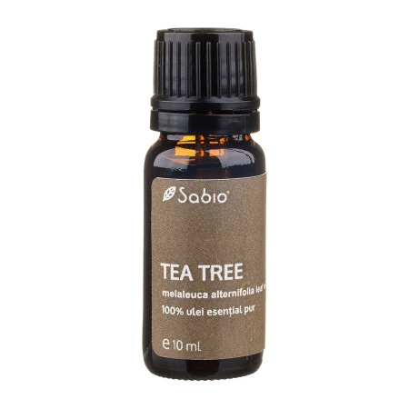 Ulei esential Tea Tree (melaleuca alternifolia leaf), 10ml, Sabio