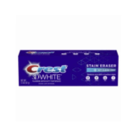 Pasta de Dinti, Crest, 3D White, Stain Eraser, Efect Indepartare Pete, 87gr
