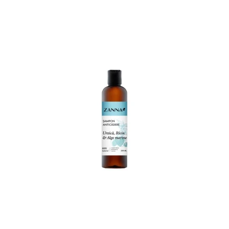 Sampon anticadere cu urzica, ricin si alge marine, 250ml, Zanna