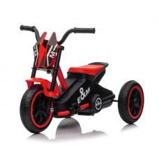 Tricicleta cu pedale, pentru copii 2-4 ani, Kinderauto G301, culoare rosie