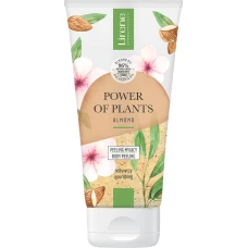Peeling corporal hranitor cu extract de migdale Power of Plants, 175ml, Lirene