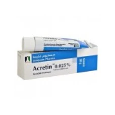 Crema Acretin, Jamjoom Pharma, Anti-Acnee, Anti-pete, Cicatrici, 0.025% Tretinoin, 30gr