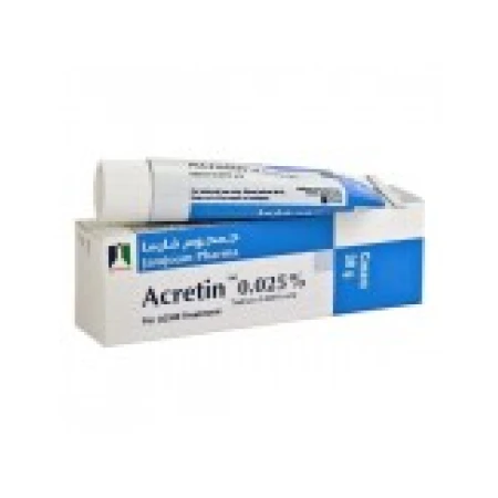 Crema Acretin, Jamjoom Pharma, Anti-Acnee, Anti-pete, Cicatrici, 0.025% Tretinoin, 30gr