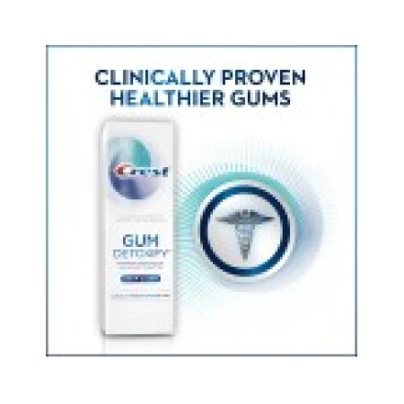 Pasta de Dinti, Crest, 3D White, Gum Detoxify, pentru Afectiuni Gingivale, 116gr