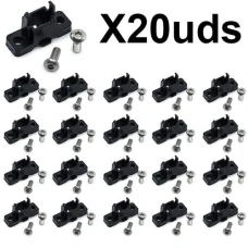 Suport lumini spate pentru trotineta electrica Xiaomi Essential, Xiaomi M365, Xiaomi Pro, Xiaomi Pro 2, set 20 bucati