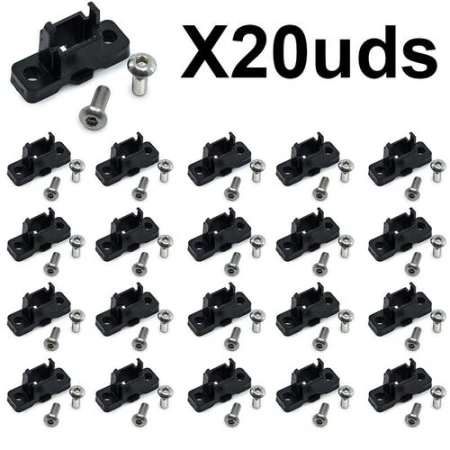 Suport lumini spate pentru trotineta electrica Xiaomi Essential, Xiaomi M365, Xiaomi Pro, Xiaomi Pro 2, set 20 bucati