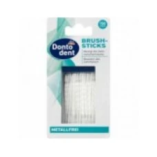 Set Periute Interdentare, Dontodent, Brush Sticks, cu Peri, Texturate, pentru Curatare in Profunzime, 150 buc