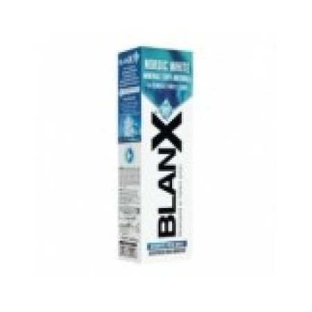 Pasta de Dinti, BlanX, Nordic White, Efect Albirea Dintilor cu Minerale Nordice, 75ml