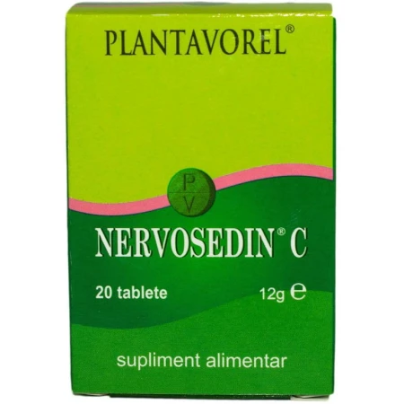 Nervosedin C, 20tablete, Plantavorel