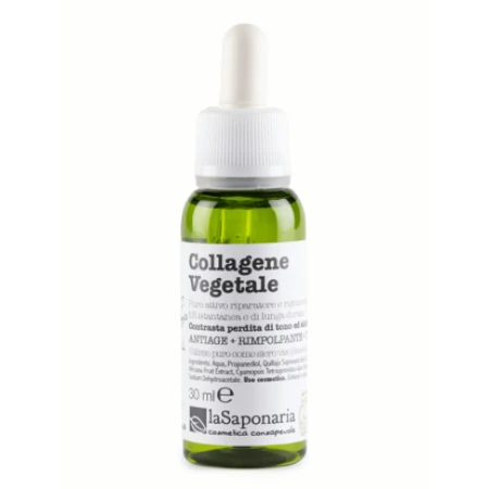 Serum activ pur cu collagen vegetal, 30ml, La Saponaria