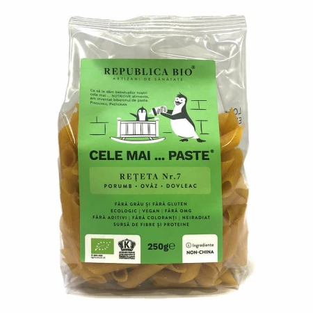 Cele mai…PASTE Reteta 7 Porumb Ovaz Dovleac, fara gluten, ecologic, 250g, Republica BIO